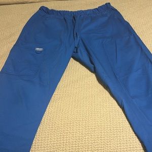 Cherokee Workwear Royal Blue Scrub Pants